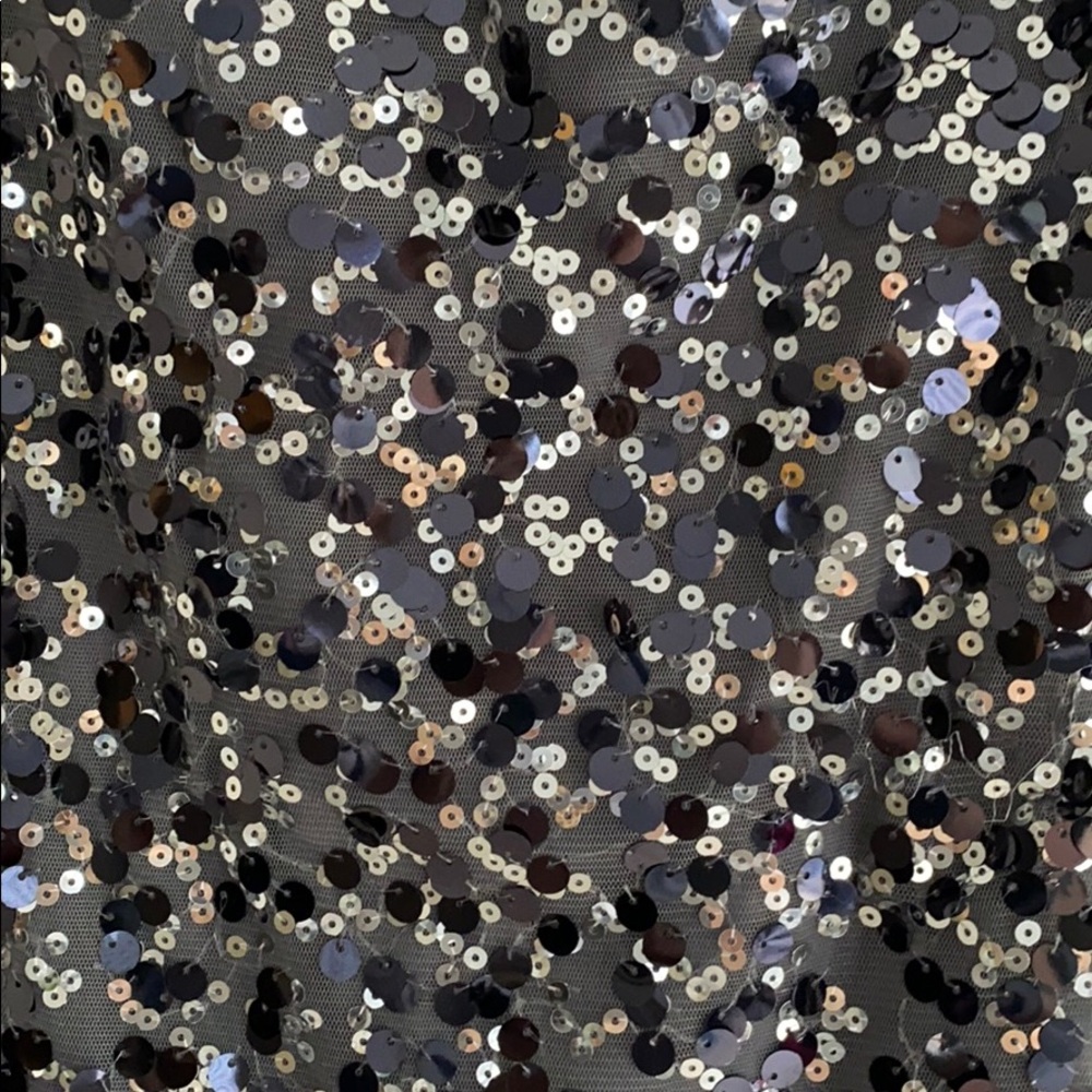 Guess Silver Sequins Dress - Picture 2 of 6